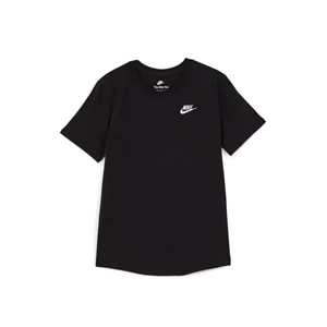 Nike Sportwear Club Unisex Tshirt DX7902-010 - Siyah - L