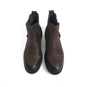 Erkek Casual Nubuk Deri Bot 270004 - Kahve - 41