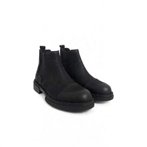 Erkek Casual Nubuk Deri Bot 270004 - Siyah - 40