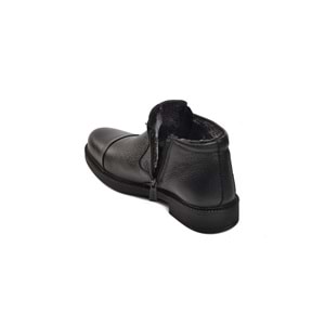 Bulldozer Deri Flooter Kürklü Bot 271124 - Siyah - 40