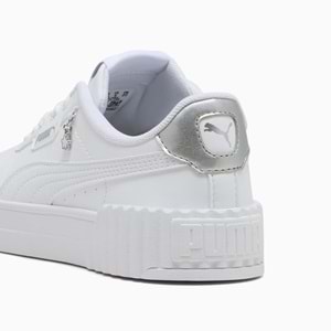 Puma Kadın Carina 3.0 Charm Sneaker 4077301 - Beyaz - 35,5