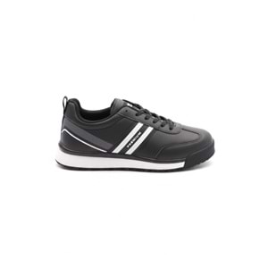 M.P Erkek Jogging Spor Ayakkabı 251-2838 - Siyah-Beyaz - 40