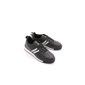 M.P Erkek Jogging Spor Ayakkabı 251-2838 - Siyah-Beyaz - 40