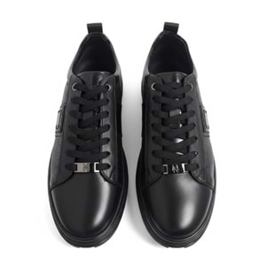 Erkek Deri Premium Casual Ayakkabı 24152 - Siyah - 40