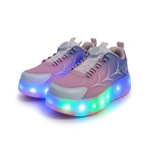 Marco Kids Fast Patenli Çocuk Spor Ayakkabı 26Y1801 - Pembe - 32