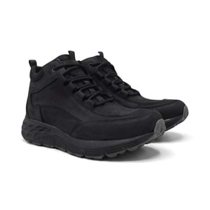 Erkek Deri Comfort Bot 250058 - Siyah - 40
