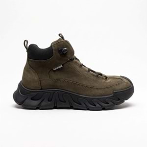 Erkek Deri Comfort Bot 230003 - Haki - 40
