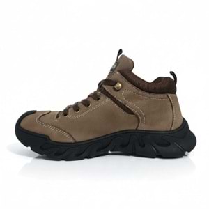 Erkek Deri Comfort Bot 230003 - Vizon - 41