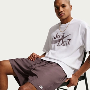Nike Sportswear JDI Erkek Stil T-Shirt IH1375-100 - Beyaz - L
