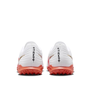 Nike Tiempo Maestro Club TF Erkek Halı Saha IB4482-100 - Beyaz-Turuncu - 40