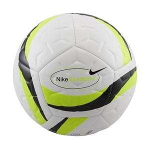 Nike Academy Retail Futbol Topu HV4387-100 - Beyaz-Sarı - 4 NUMARA
