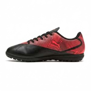 Puma Rapid TT Halı Saha Ayakkabısı 10931503 - Siyah-Kırmızı - 36