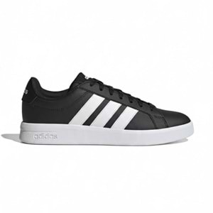 Adidas Grand Court Base 3.0 Erkek Spor Ayakkabı HQ0082 - Siyah-Beyaz - 44 2/3