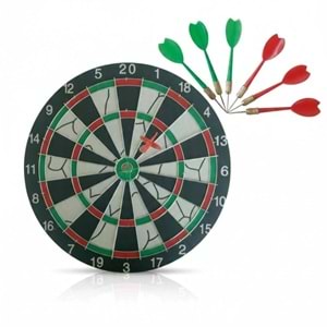 Board Dart Seti DRT-45 - Siyah - STANDART