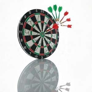 Board Dart Seti DRT-45 - Siyah - STANDART