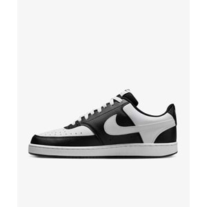 Nike Court Vision Lo Erkek Spor Ayakkabı HM9862-001 - Siyah-Beyaz - 41