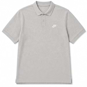 Nike Club Short Erkek Tshirt FN3894-063 - Gri - L