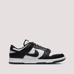 Nike Dunk Low Sneaker Erkek Spor Ayakkabı - Siyah-Beyaz - 40