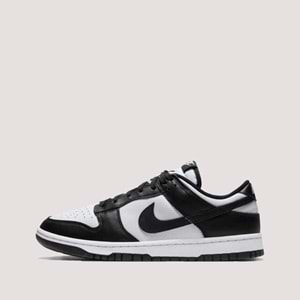 Nike Dunk Low Sneaker Erkek Spor Ayakkabı - Siyah-Beyaz - 40