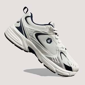 Hammer Jack Songa Kadın Spor Ayakkabı - Beyaz-Lacivert - 37