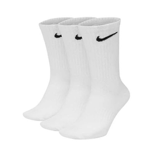 Everyday Lightweight SX7676-100 Dri-Fit 38-42 X3 Çorap - Beyaz - 38/42