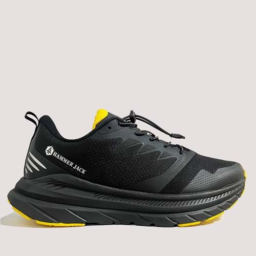 Unisex Bağcıksız Spor Ayakkabı 24801 - Siyah - 40