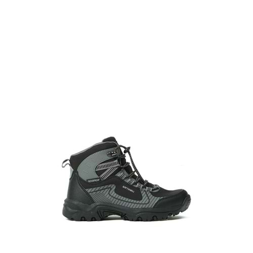 Çocuk Tomas F Waterproof Bot - Siyah-Gri - 30