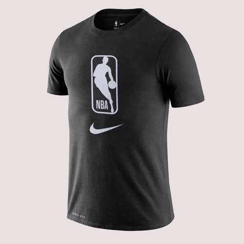 Nike Nba M NK Dri Fit Erkek Tshirt AT0515-010 - Siyah - S