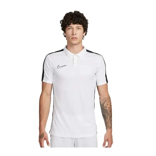 Nike NK DF Erkek Polo Tshirt DR1346-100 - Beyaz-Siyah - M