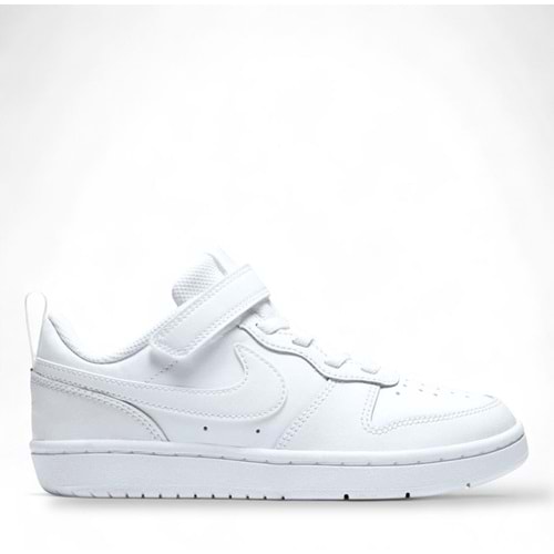 Nike Court Borough Low Recraft Çocuk Spor Ayakkabı - Beyaz - 31
