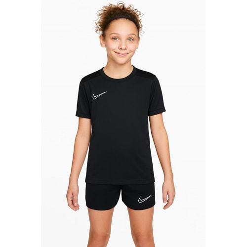 Nike Dri-Fit Çocuk Spor Üst - Siyah - S