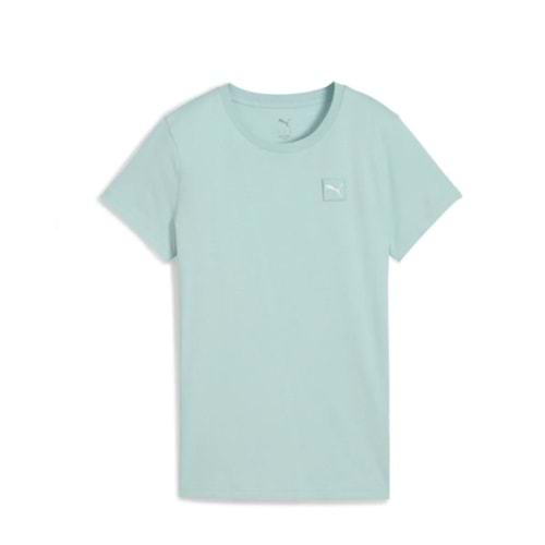 Puma Ess Elevated Tee 684726 82 Erkek Tişört - Mint - M