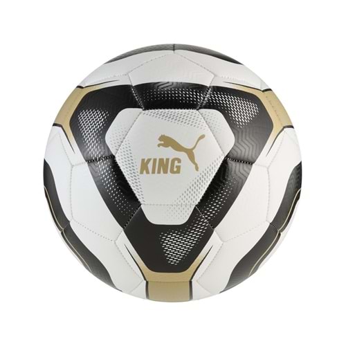 Puma King Futbol Topu 5 No 08473601 - Beyaz-Siyah - 5 NUMARA