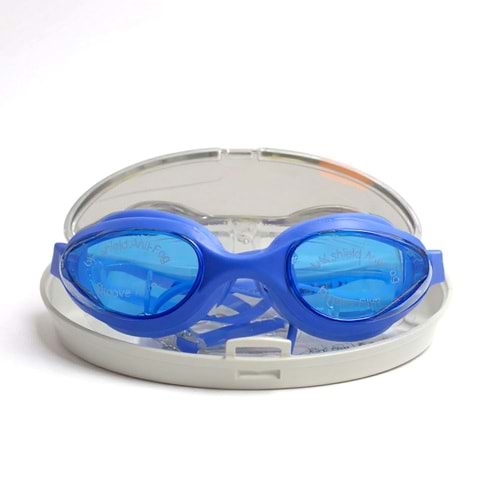 Yıldız UV Korumalı & Buğu Önleyici Yüzücü Gözlüğü - Mavi - STANDART