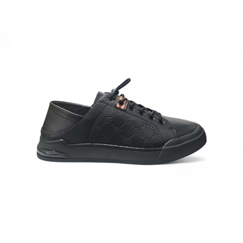 Erkek Deri Premium Casual Ayakkabı 15221042S - Siyah - 40