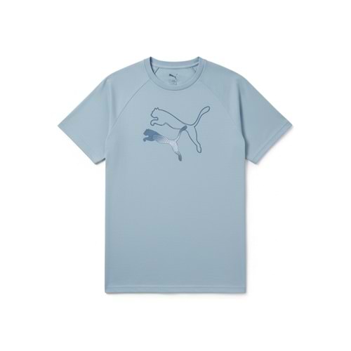 Puma Evostripe Graphic Tee Tshirt 69189647 - Mavi - L