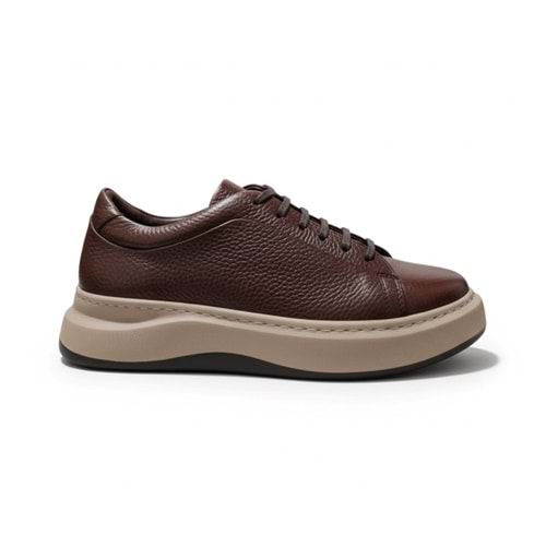 Nordhan Erkek Deri Casual Premium KC-1616 - Kahve - 40