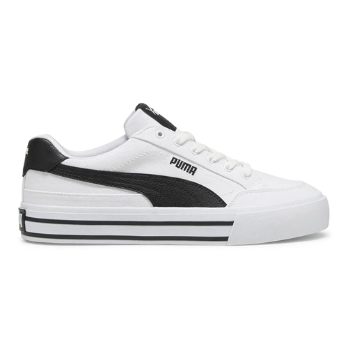 Puma Court Classic Vulc Erkek Spor Ayakkabı 39635302 - Beyaz - 40