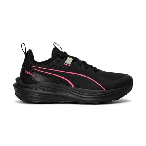 Puma Flare Pro Trail Kadın Spor Ayakkabı 31173216 - Siyah-Pembe - 36
