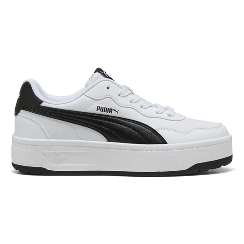 Puma Unisex Court Lally Skye Spor Ayakkabı 40036803 - Siyah-Beyaz - 38