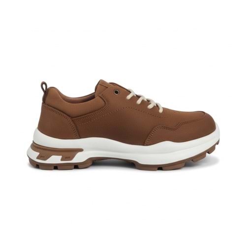 Erkek Nubuk Deri Rahat Casual Ayakkabı TN261039 - Taba - 40