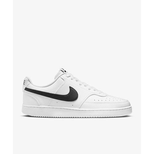 Nike Court Vision Lo NN Erkek Sneaker DH2987-101 - Beyaz-Siyah - 41
