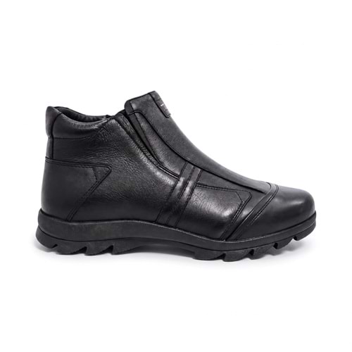Erkek Deri Casual Bot 24113 - Siyah - 40