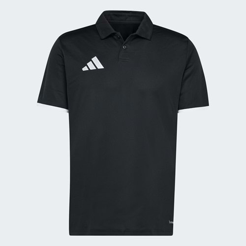 Adidas Erkek Polo Yaka Tshirt JR6660 - Siyah - L