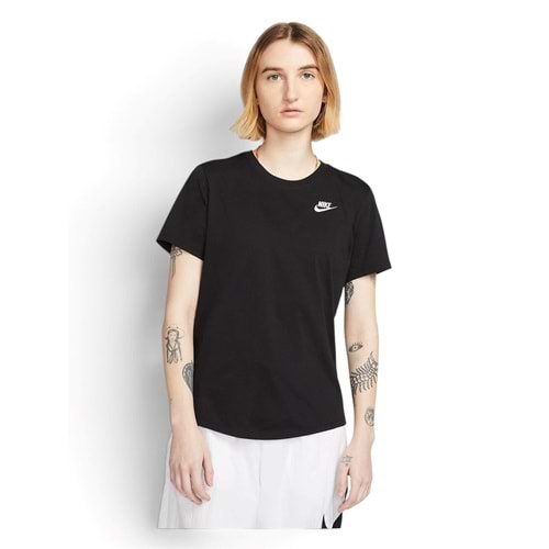 Nike Sportwear Club Unisex Tshirt DX7902-010 - Siyah - L