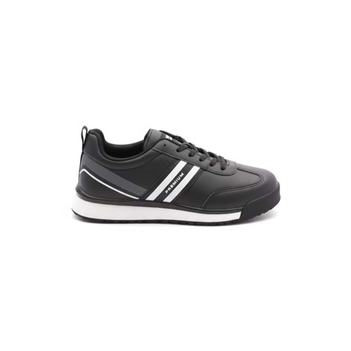 M.P Erkek Jogging Spor Ayakkabı 251-2838 - Siyah-Beyaz - 40