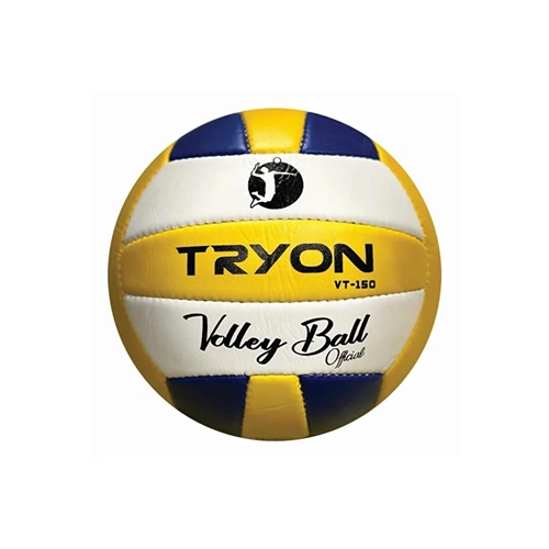Tryon Voleybol Topu VT-150 - Beyaz-Sarı - 5 NUMARA