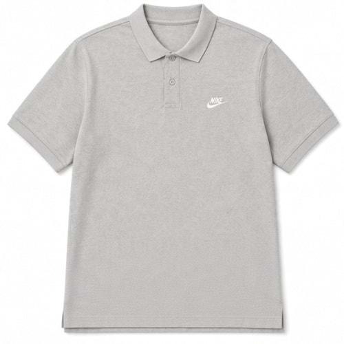Nike Club Short Erkek Tshirt FN3894-063 - Gri - L