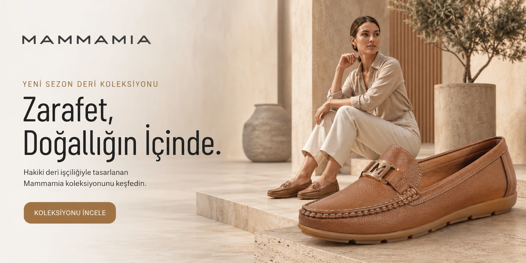 Mammamia Kadın Deri Ayakkabı, Loafer, Sneaker ve Günlük Ayakkabı Modelleri