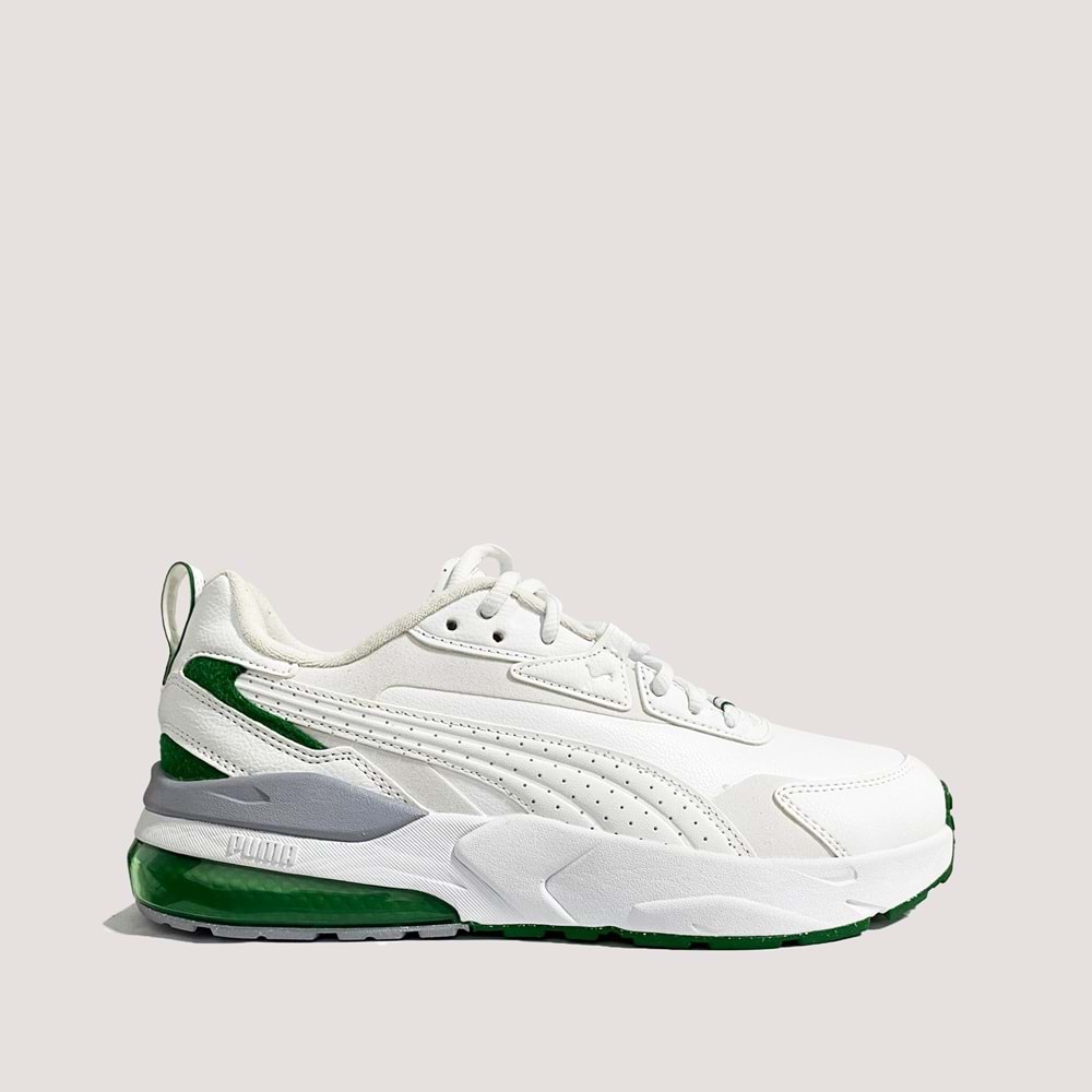 Puma Visk2 Better Erkek Spor Ayakkabı - Beyaz-Yeşil - 41